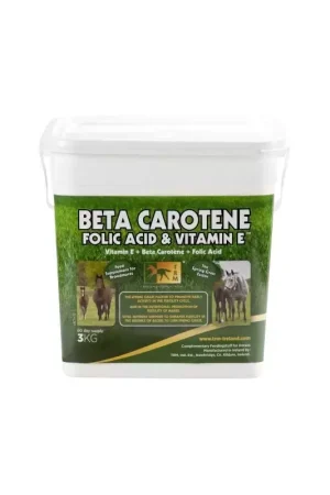 Certifié Fécondité juments Béta-carotène, acide folique & vitamine E 3 kg - Trm