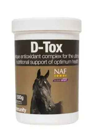 D-Tox détoxifiant et antioxydant cheval - Naf Offre Exclusive