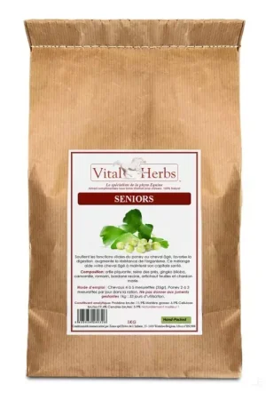Jusqu'à Épuisement Des Stocks Formule cheval agé Seniors - Vital'Herbs