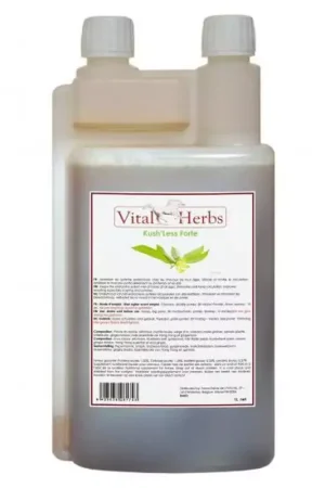 Kush Less forte solution liquide Cushing Cheval - Vital Herbs Jusqu'à Épuisement Des Stocks