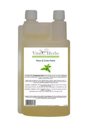 Nice and calm forte liquide pour l'anxiété cheval - Vital herbs Dernière Chance