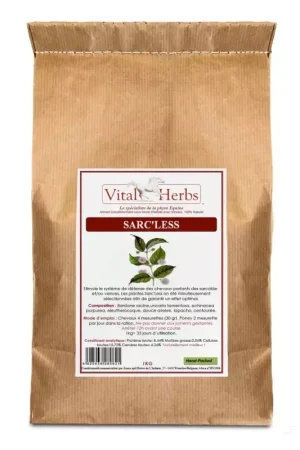 Système cutané cheval Sarc'Less - Vital'Herbs Seulement Aujourd'hui