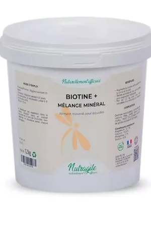 Biotine+ cheval repousse des crins et de la corne - Nutragile Quantité Limitée