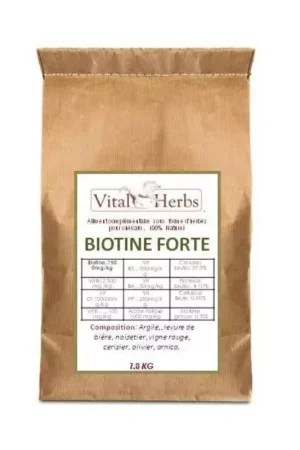 Biotine forte Cheval granulés - Vital Herbs Meilleure Vente