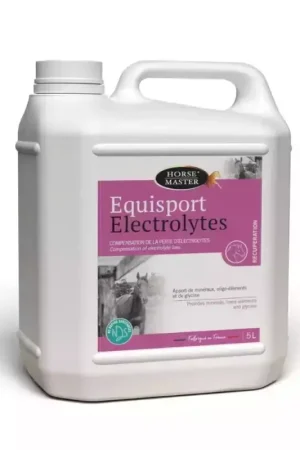 Achat Immédiat Electrolytes cheval Equisport 5l - Horse Master