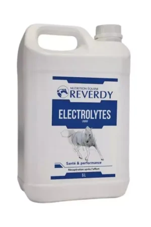Electrolytes liquide cheval 5l - Reverdy Achat Immédiat