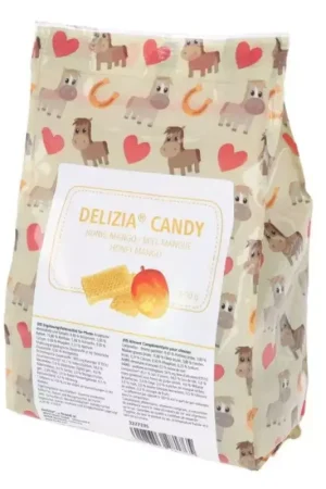 Friandises chevaux miel/mangue 600 g Delizia Candy Dernière Chance