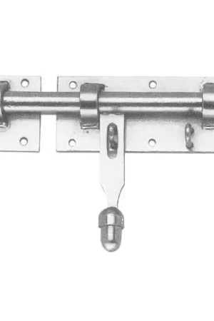 Verrou à gland nickelé 25 cm - La Gée Prix Promo