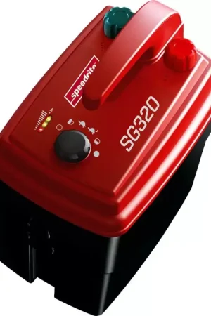 Electrificateur bi-tension clôture cheval SG320 9/12V - Speedrite Remise