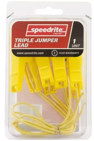Meilleur Prix Pinces crocodile triple pour clôture cheval lot de 4 - Speedrite