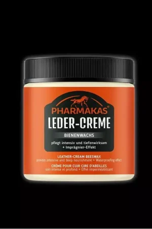 Certifié Crème entretien cuir équitation cire abeilles Leder creme - Pharmakas