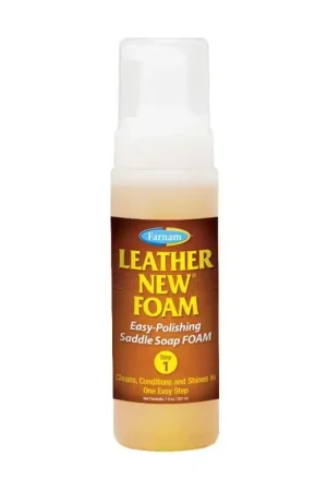 Mousse 2 en 1 cuir cheval Leather New Foam - Farnam Prix Réduit
