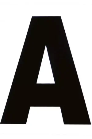 Seulement Aujourd'hui Lettres de dressage adhésives (x12)