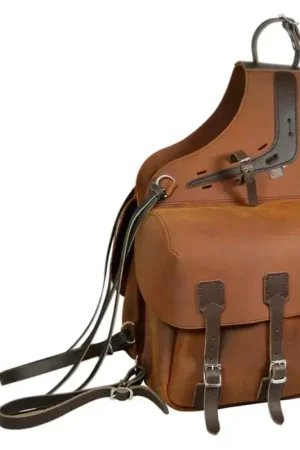 Meilleure Vente Sacoches randonnée cheval cuir 3 Sanglons Extrême - Ronzon Legend