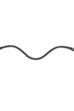 Haute Qualité Frontal bridon cheval V Shape Strass - HFI