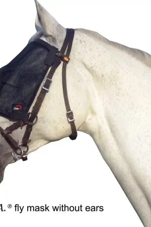 Dernier Modèle Masque anti-mouche de travail sans oreilles cheval - Cavallo
