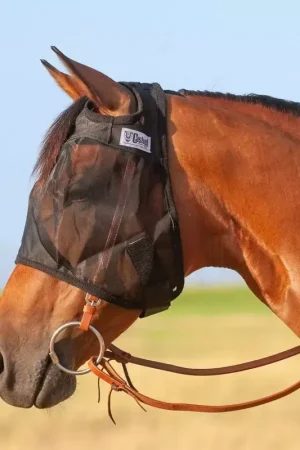 Populaire Masque anti-mouche cheval sans oreilles Quiet Ride - Cashel