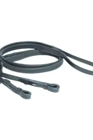 Rênes en caouthouc cheval Soft - HFI Dernier Modèle
