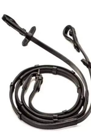 Vente Directe Rênes cheval cuir et caoutchouc Hunter arrêtoirs - HFI
