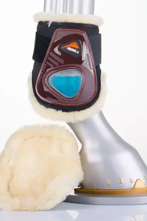 Produit De Marque Protège-boulets cheval mouton velcro E-Shock E-Fluidgel - eQuick