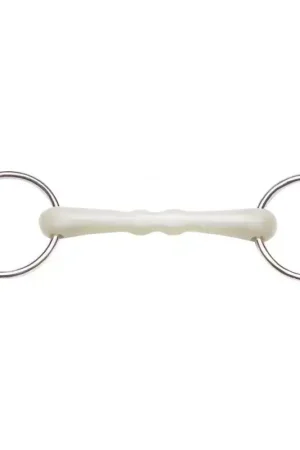 Produit De Marque Mors cheval droit deux anneaux résine à la pomme Flexi