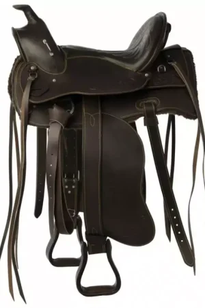 Satisfait Ou Remboursé Selle western Santa Fe troussequin droit
