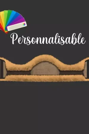 Foureau sangle courte asymétrique Slim-Line personnalisable - Mattes Prix Réduit