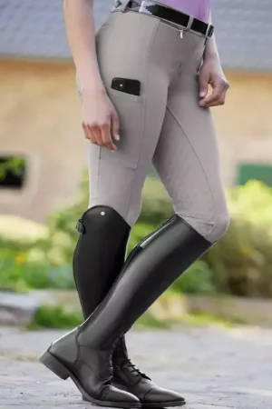 Authentique Pantalon équitation femme Micro Sport Silikon fond silicone - Elt