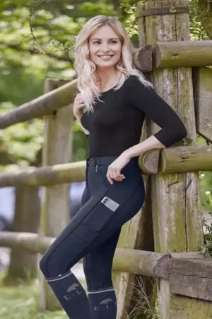 Expédition Rapide Pantalon équitation femme Fenja fond silicone - Elt