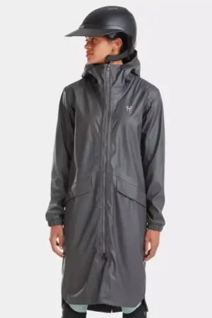 Veste de pluie équitation longue femme Raintech - Horse Pilot Paiement Sécurisé