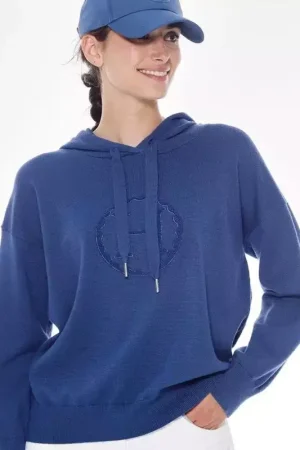 Pull à capuche femme équitation Santa - Harcour Dernier Modèle