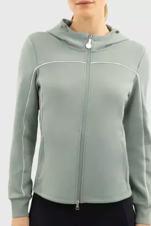 Sweat zippé équitation femme Bryssea - Harcour Dernier Modèle