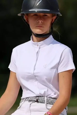 Polo de concours manches courtes Femme - Kevin Staut Collection Pas Cher