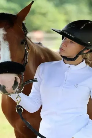 Super Prix Polo de concours manches longues Femme - Kevin Staut Collection