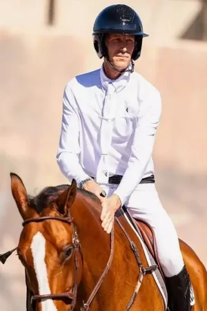 Dernier Modèle Polo de concours manches longues Homme - Kevin Staut Collection