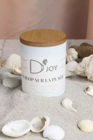 Expédié Aujourd'hui Bougie cheval équitation Galop sur la plage Classique - D'joy