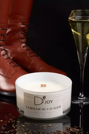 Bougie cheval équitation La bougie du cavalier Grand format - D'joy Affaire À Saisir