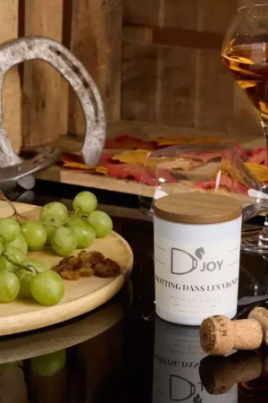 Bougie équitation Trotting dans les vignes Classique - D'joy Nouvel Arrivage