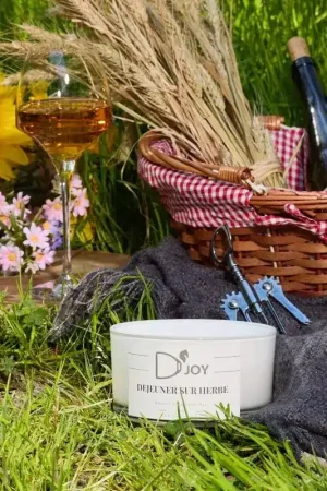 Usine Directe Bougie équitation Déjeuner sur l'herbe Grand format - D'joy