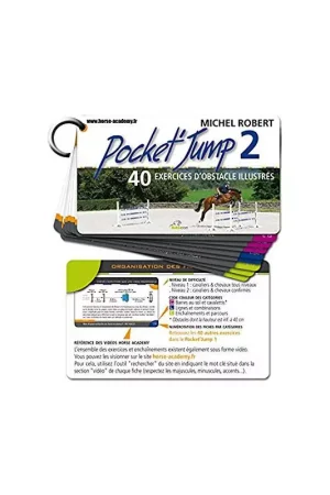 Pocket Jump 2 : 40 exercices d'obstacle illustrés par Michel Robert Acheter Direct
