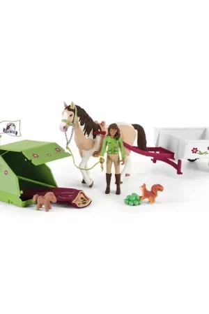 Kit Aventure au camping de Sarah - Horse Club - Schleich Seulement Aujourd'hui