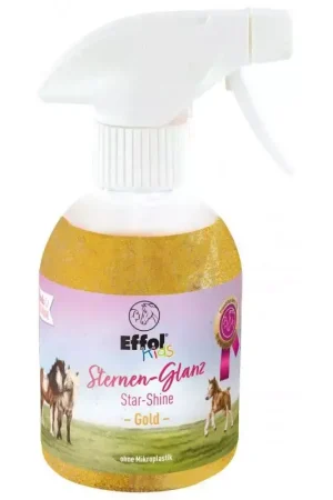 Remise Spray lustrant cheval paillettes or Star Shine - Effol Kids