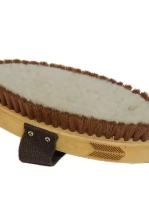 Brosse douce à poils doux cheval - Grooming Deluxe Meilleur Prix