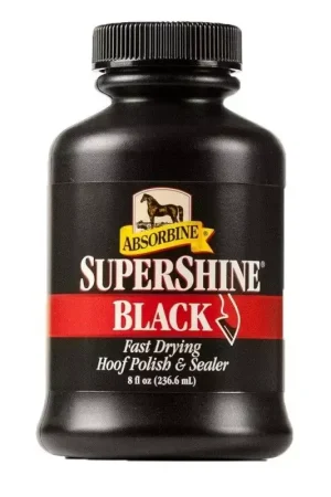 Nouveauté Vernis sabot cheval noir Supershine - Absorbine
