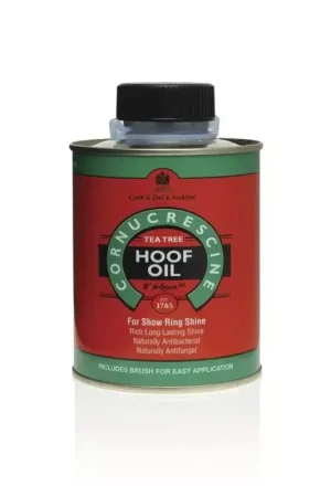 Huile sabot Cornucrescine Hoof Dressing Tea Tree - Carr & Day & Martin Super Prix