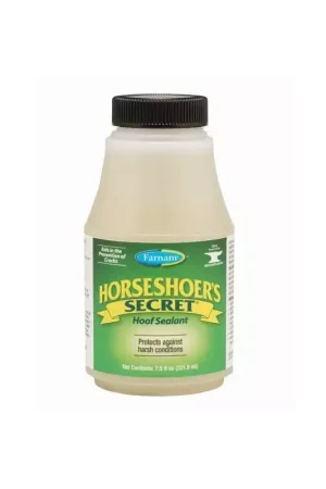 Nouvelle Collection Fortifiant sabot 221 ml Horseshoer's Secret Hoof Sealant - Farnam