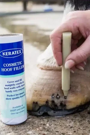 Sticks trous sabots cheval Cosmetic Hoof Filler (x4) - Keratex Expédition Rapide