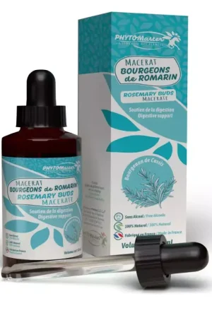 Macérat romarin - Gemmothérapie digestion cheval - Phyto Master Marque