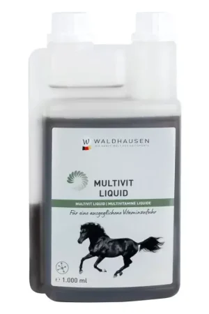 Vente Flash Vitamines et minéraux chevaux de sport 1L Multi-Vit - Waldhausen