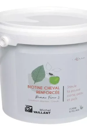Achetez Aujourd'hui Biotine Cheval Renforcée Pomme Force 3 Granulés - Michel Vaillant